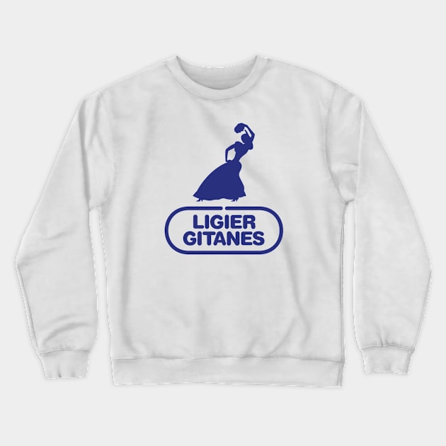 Ligier F1 team Crewneck Sweatshirt by retropetrol